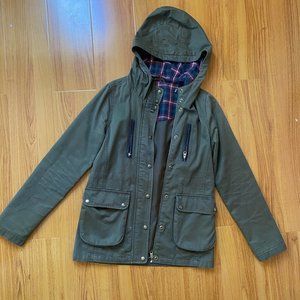 Green Top Shop trench coat